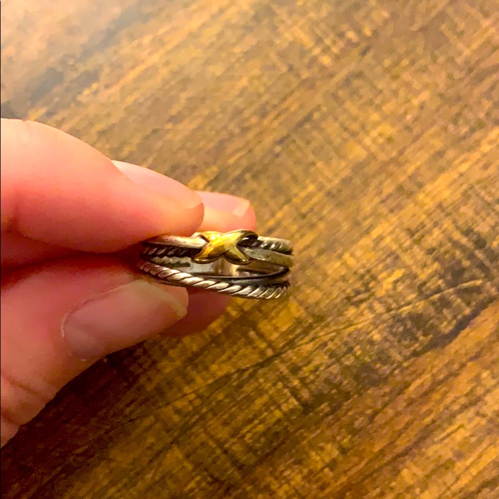 David Yurman X-crossover ring